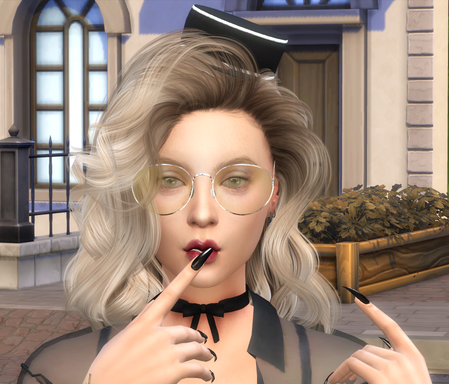 sims 4 alpha cc style download girl Danuta Wojcik by Bonita100 Face View