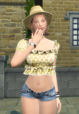 sims4 high detail download girl Mariel Levit by Bonita100 Body View