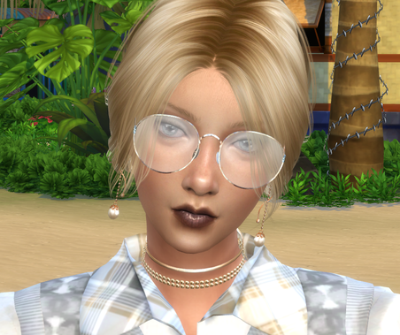 the sims 4 premium cc download girl Maria Fernanda Schneider by Bonita100 Face View