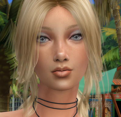 sims4 cc download girl Maria Fernanda Schneider by Bonita100 Face View