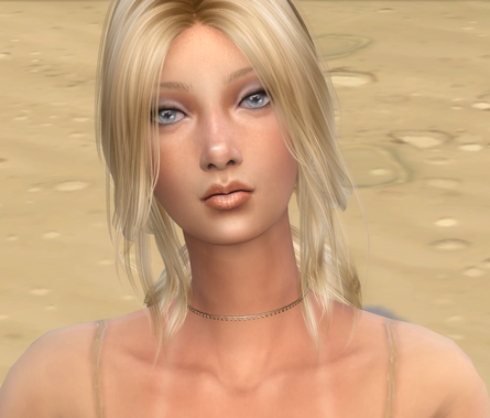sims realistic style download girl Maria Fernanda Schneider by Bonita100 Face View