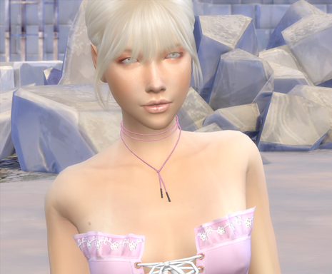 the sims 4 alpha cc download girl Dominika Novotny by Bonita100 Face View