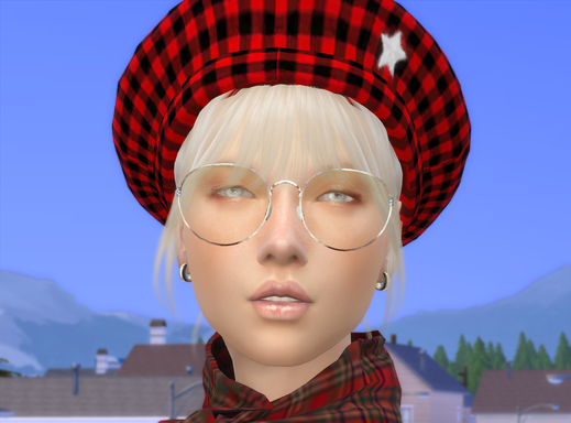 sims game alpha cc style download girl Dominika Novotny by Bonita100 Face View