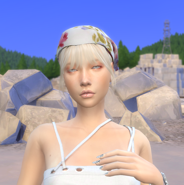 sims4 premium cc download girl Dominika Novotny by Bonita100 Face View