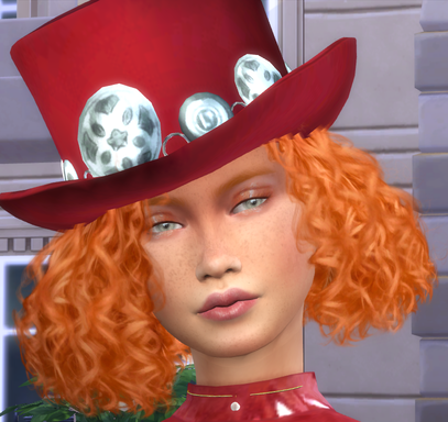 sims alpha cc style download girl Sheena Hamilton by Bonita100 Face View