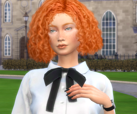 sims 4 premium cc download girl Sheena Hamilton by Bonita100 Face View