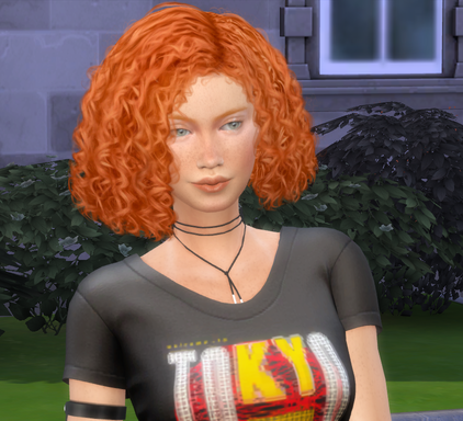 the sims 4 custom sim download girl Sheena Hamilton by Bonita100 Face View