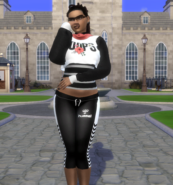 sims4 cc download black girls female Julia Wright by Bonita100 Body View