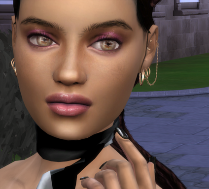 sims4 premium cc download girl Julia Wright by Bonita100 Face View