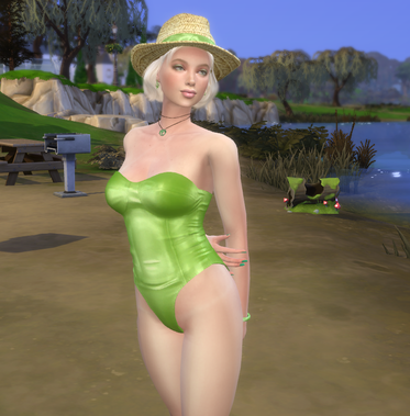 the sims 4 premium cc download girl Liene Ivanova by Bonita100 Body View