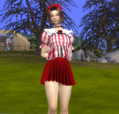 sims premium cc download asian girls female Ji-Min Yoon by Bonita100 Body View