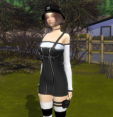 the sims 4 cc download asian girls female Ji-Min Yoon by Bonita100 Body View