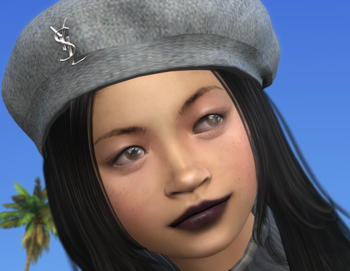 the sims 4 realistic style download asian girls female Myra Mendoza by Bonita100 Body View