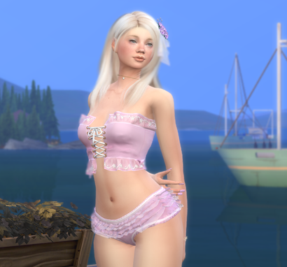 sims4 high detail download girl Marie Nilsson by Bonita100 Body View