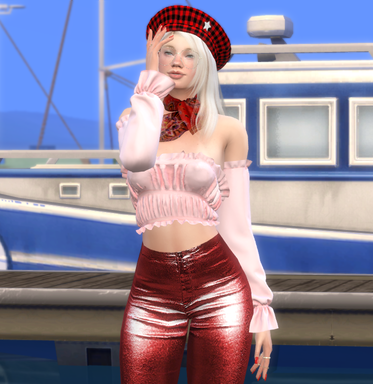 sims custom character download girl Marie Nilsson by Bonita100 Body View