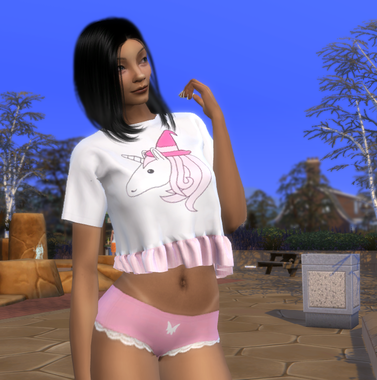 sims alpha cc download girl Dalisai Mendoza by Bonita100 Body View