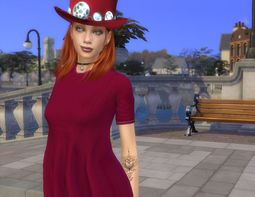 sims 4 cc download girl Lili Gentil by Bonita100 Body View