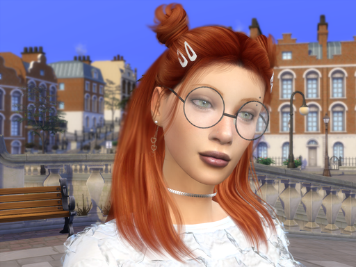 sims game cc download girl Lili Gentil by Bonita100 Face View