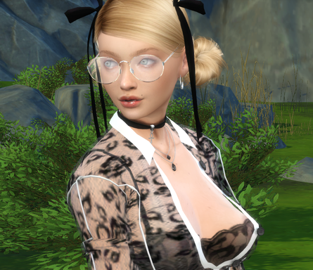 sims 4 alpha cc download blonde female Jovana Ilievska by Bonita100 Face View