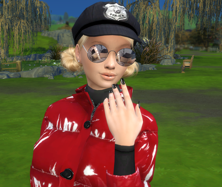 sims game premium cc download blonde female Jovana Ilievska by Bonita100 Face View