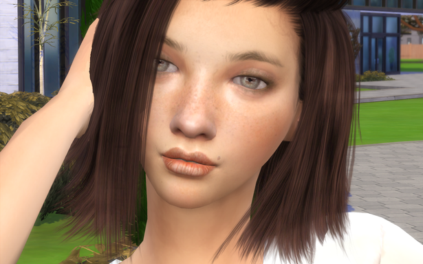 the sims 4 custom content download girl Monique Mertens by Bonita100 Face View