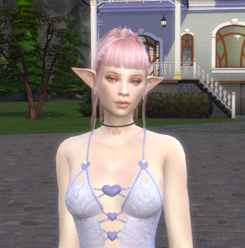 the sims 4 high detail download occult female Elvene Fengella by Bonita100 Face View