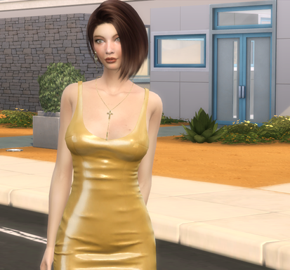 sims 4 high detail download woman Marcela Ferrari by Bonita100 Body View