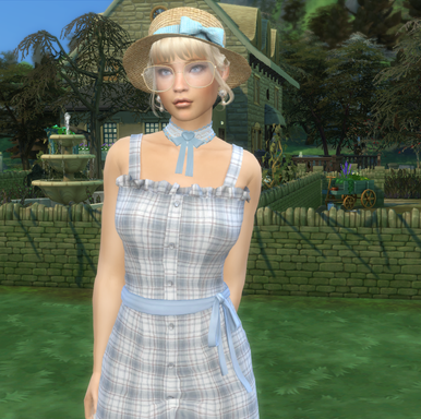 sims alpha cc download girl Willow Miller by Bonita100 Body View