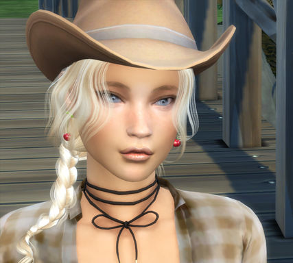 sims4 high detail download blonde female Willow Miller by Bonita100 Face View