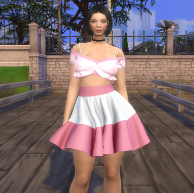 sims alpha cc download brunette female Chiara Ricci by Bonita100 Body View