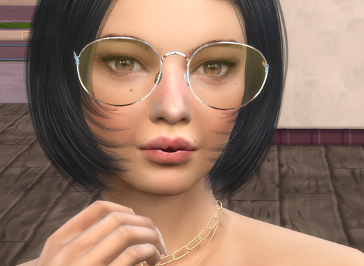 sims4 high detail download woman Chiara Ricci by Bonita100 Face View