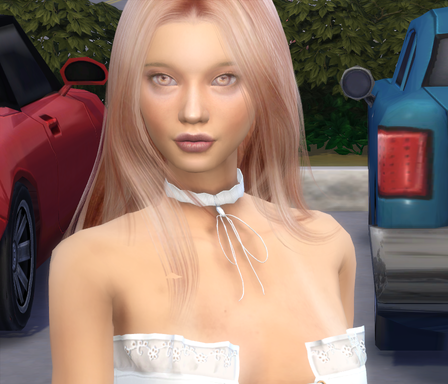 sims custom sim download girl Milena Darius by Bonita100 Face View