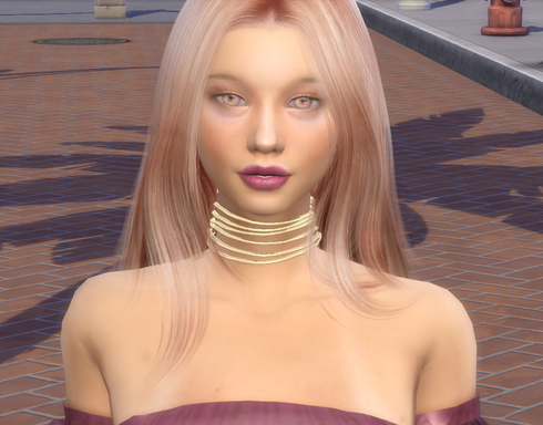 sims game high detail download girl Milena Darius by Bonita100 Face View