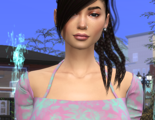 the sims 4 high detail download girl Gazme Demir by Bonita100 Face View