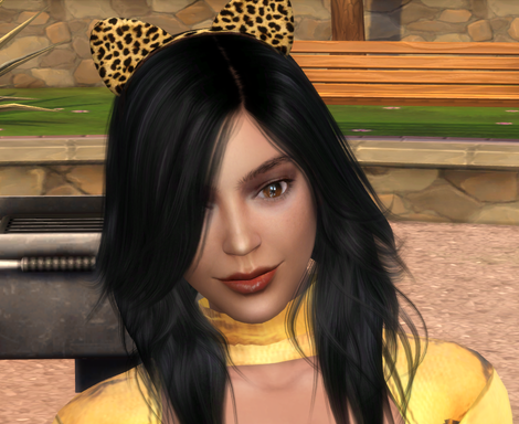 sims 4 cc download girl Enola Descheene by Bonita100 Face View