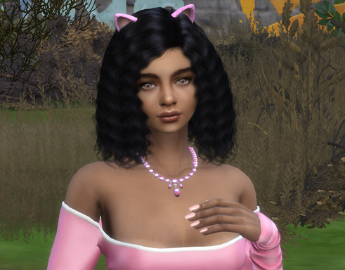 sims 4 high detail download girl Samira Bouzid by Bonita100 Face View