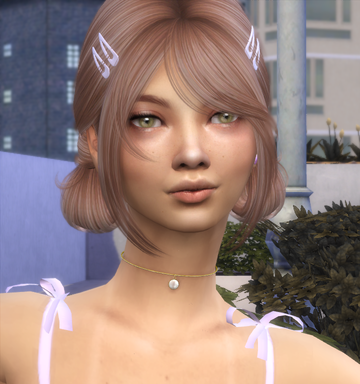 the sims 4 premium cc download girl Hanna Boros by Bonita100 Face View