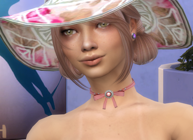 sims realistic style download girl Hanna Boros by Bonita100 Face View