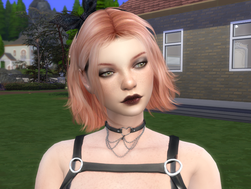 sims high detail download dyed-hair female Doireann McCarthy by Bonita100 Face View