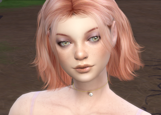 sims 4 custom character download girl Doireann McCarthy by Bonita100 Face View