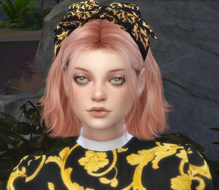 the sims 4 custom content download redhead female Doireann McCarthy by Bonita100 Face View