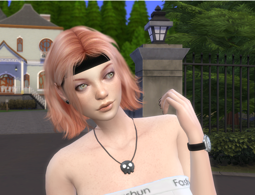 sims game alpha cc download dyed-hair female Doireann McCarthy by Bonita100 Face View