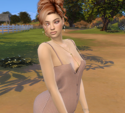 sims alpha cc download redhead female Helga Einarsson by Bonita100 Body View