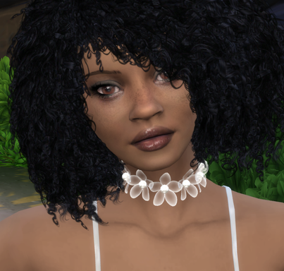 the sims 4 cc download girl Kaya Mbatha by Bonita100 Face View