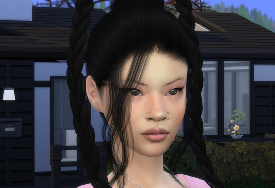 sims high detail download girl Huiying Yuan by Bonita100 Face View