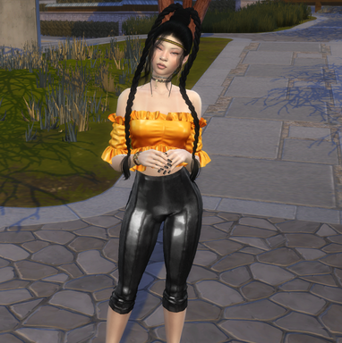 sims game premium cc download asian girls female Huiying Yuan by Bonita100 Body View