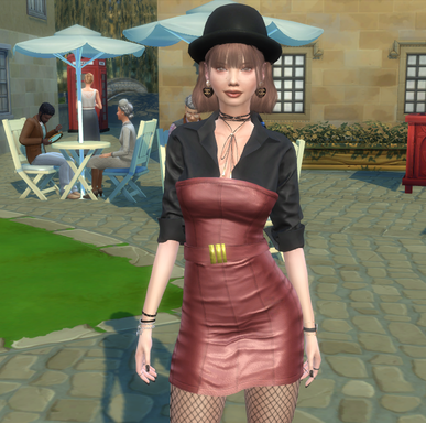 sims alpha cc download girl Chloe Monet by Bonita100 Body View
