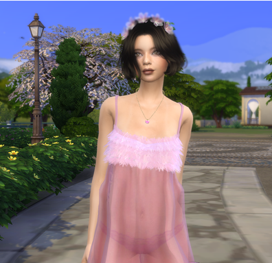 sims alpha cc download girl Nuria Esteban by Bonita100 Body View