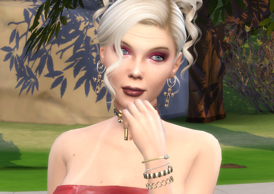sims game realistic style download townies female Judith Ward by Bonita100 Face View