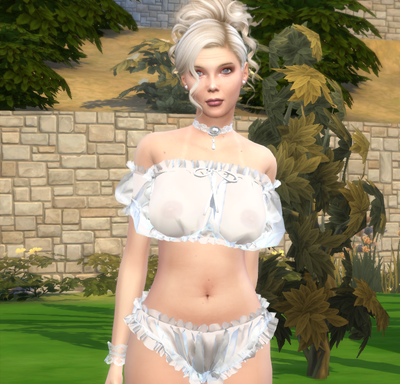 sims 4 alpha cc style download woman Judith Ward by Bonita100 Body View